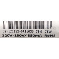 MAIN / FUENTE / (COMBO) SCEPTRE C17121122 / TP.MS3553.PB753 / T201711122A / 8142123352156 / E214887 / PANEL T500HVN07.5 / MODELOS H50 / X505BV-FMQRR